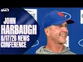 John Harbaugh discusses Malik Nabers return recovery progress and player updates