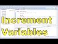 24 - Incrementing and Decrementing Variables in Java Code