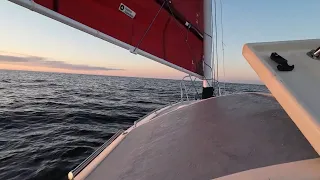 S2E100 Sailing Solo on the North Atlantic in a  21Foot Junk Rig Boat || Part 1
