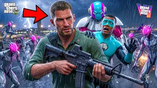 Jason & Lucia Save Franklin In GTA 5 to GTA 6 | Part 3