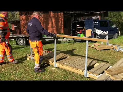 Schwimmponton ECO selbst aufbauen