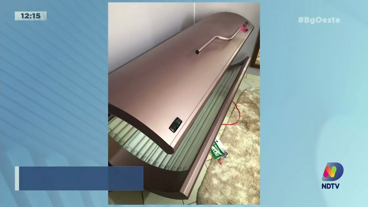 Clínica de bronzeamento artificial clandestina é interditada em Maravilha