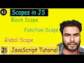 Scope in JS Understanding JavaScript Scopes Block Function and Global Scope Explained
