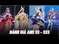 Lagu [Icyfoxx] ĐÁNH GIÁ TẤT CẢ SKIN SS VÀ SSS CỦA AIRI - top 1 cho bích hải  | Liên quân mobile