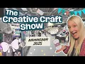 The Creative Craft Show Birmingham 2025 | Yarn, Sewing, Quilting, Papercraft \u0026 Creative Inspo! 🧶✂️
