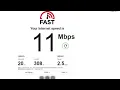 Comcast Xfinity Internet network Speed Test 2023