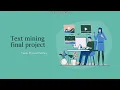 Text mining final project-team procastinators