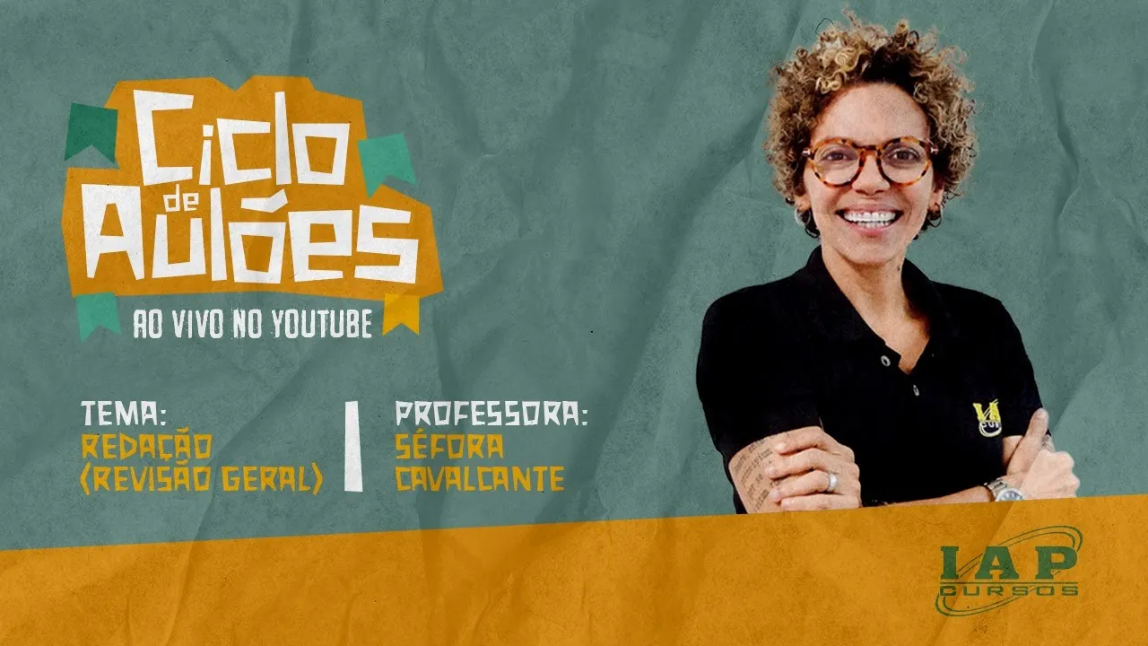 LIVE: REDAÇÃO - REVISÃO GERAL.