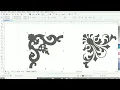 Wedding Card CORNER Clip Art