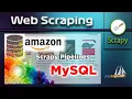 How to Web Scrape Amazon using Python Scrapy and MySQL View output in phpmyadmin