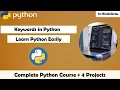 Keywords in Python Reserved Words in Python Programming
