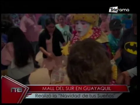 Mall del Sur en Guayaquil realizó la Navidad de tus Sueños