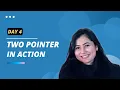 Day 4 Remove Duplicates from Sorted Array Two Pointer Pattern