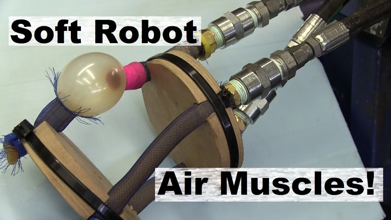 Air Muscle Flex Joint for Soft Robot.