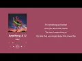 Download Lagu Anything 4 U - Lany (Cheon Music Studio)