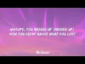 Meghan Trainor - Whoops (Lyrics)