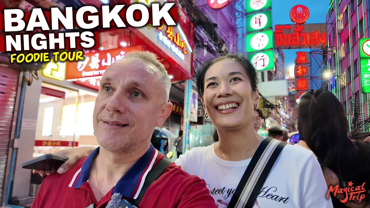 Bangkok Night Michelin Foodie Tour in China Town with 15+ Tastings