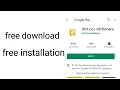 dict cc dictionary paid App free download free installation