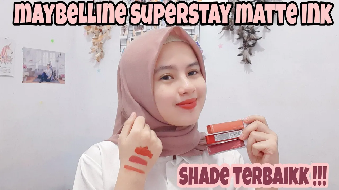 SEMUA LIPSTICK MAYBELLINE GUE REVIEW...... 