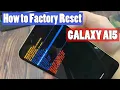 Samsung Galaxy A15 How to Factory Reset Hard Reset