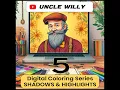 Uncle Willy Digital Coloring 5