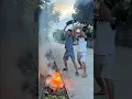 Download Lagu The mother dog bravely jumped into the fire to save her puppy. #lovedog #pet #dog