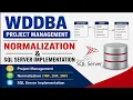 COC WDDBA Project management Database Normalization SQL Server 2012