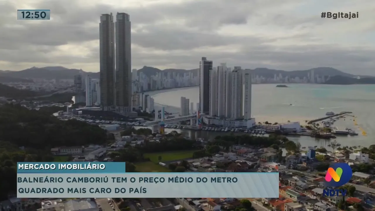 Balneário Camboriú tem o preço médio do metro quadrado mais caro do país