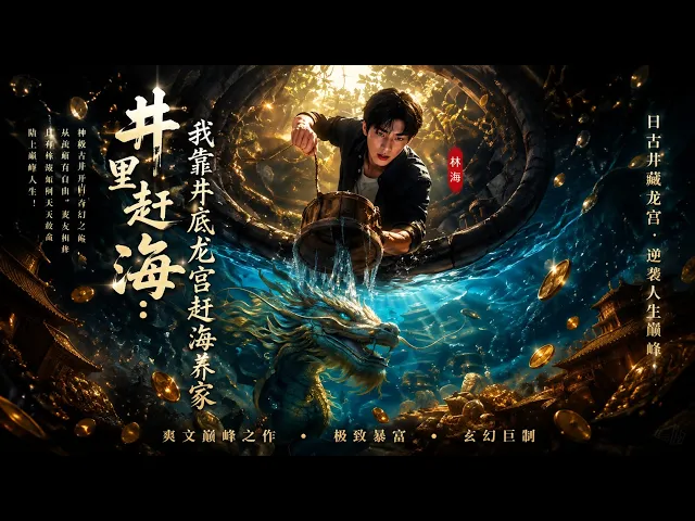 Sea‑collecting by the Well: Relying on the Dragon Palace at the bottom of the well, he makes a living through tidal foraging