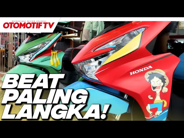 BeAT PALING LANGKA, CUMA ADA 25 UNIT, HONDA BeAT ONE PIECE X TAHILALATS | Otomotif TV