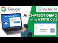 AI CHATBOT WITH VERTEX AI DEMO VERTEX AI GOOGLE CLOUD OM MAYEKAR