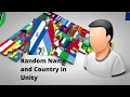 Generate Random Name and Country in Unity Tutorial
