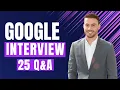Google Interview Questions and Answers for 2026