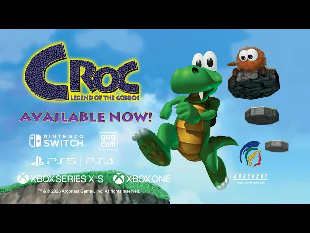 Croc Legend of the Gobbos Remaster OUT NOW!