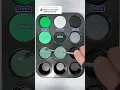 Download Lagu Guess the Color Challenge Green + White + Black = ? #mixing #satisfying