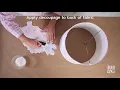 DIY Fabric Lampshade Makeover Made by Me Better Homes Gardens