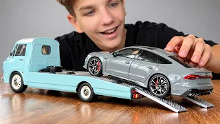 Mark Unboxes a 1:18 Alfa Romeo Tow Truck — So Satisfying ASMR