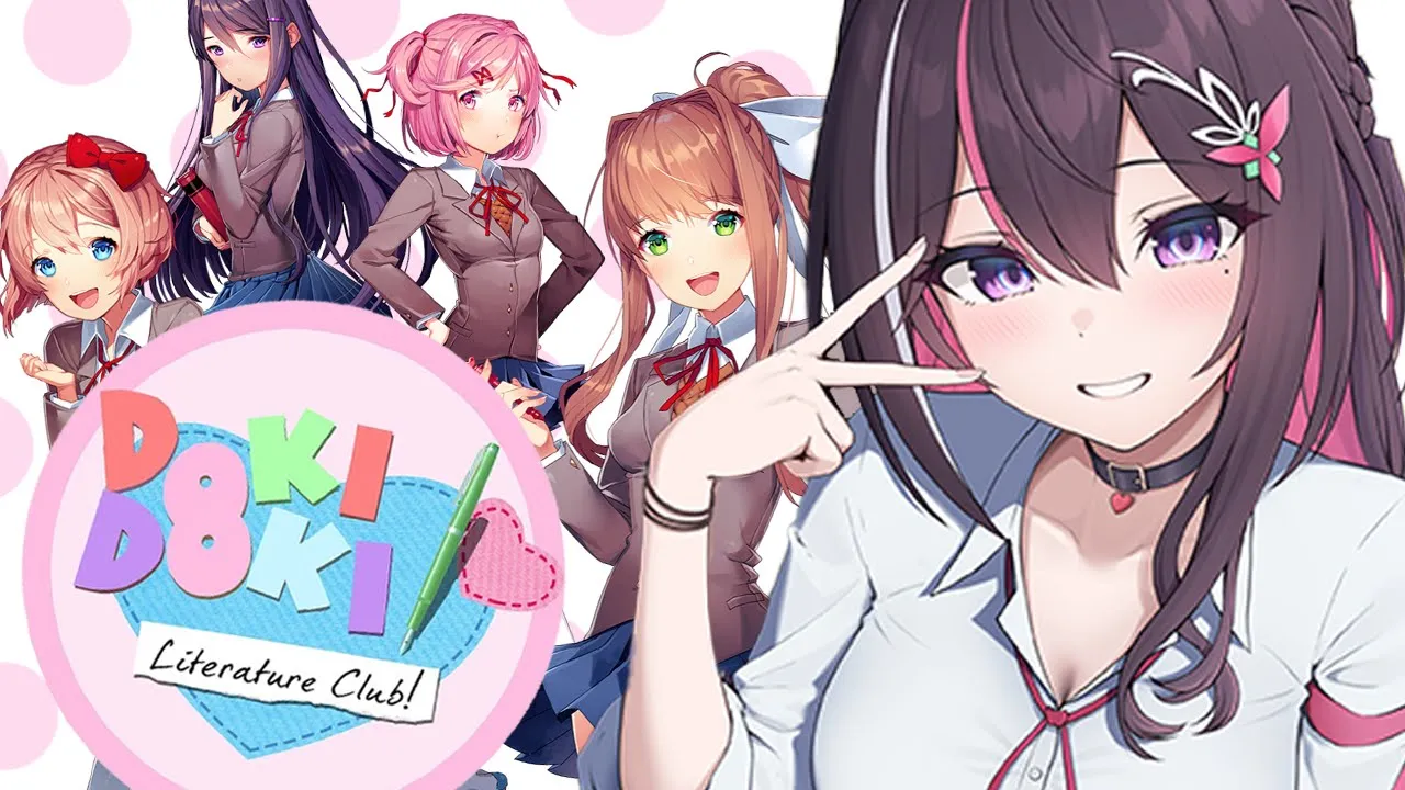 【DDLC】完全初見！ドキドキ文芸部に入部します！#1【ホロライブ / AZKi】