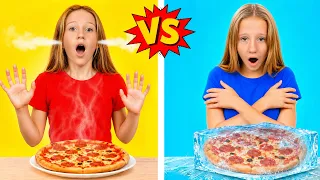 Il fait chaud ou froid ? Jeu avec Nastya et ses amis