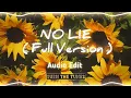 No Lie (full Version) Audio Edit - Dua Lipa, Sean Paul