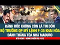 Lagu Caribe rực lửa F-35 ào ào bay vào lãnh thổ Venezuela Mỹ đánh sập trung tâm quyền lực nhất của Maduro