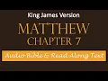 Matthew 7 KJV DRAMATIZED BIBLE WITH TEXT