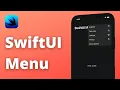 SwiftUI Menus iOS 14 - Xcode 12 2021 Swift 5 iOS Beginners Tutorial