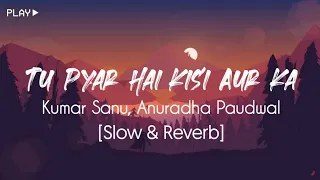 tu pyar hai kisi aur ka slow u0026 reverb kumar sanu anuradha paudwal 90s song 90s flashback