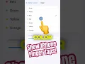 Show Finger Taps Customize Cursor Pointer Color