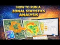 How to run a Zonal Statistics Analysis