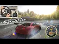 NFS Most Wanted Remastered Drifting in Toyota Supra Assetto Corsa mods Steering Wheel