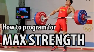 3 Most Important Guidelines to Program for Maximum Strength PART 1