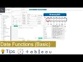 How to Perform Basic Date Functions in Tableau
