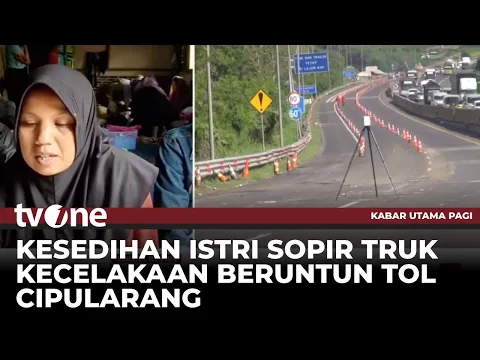 Duka Keluarga Sopir Truk Laka di Tol Cipularang